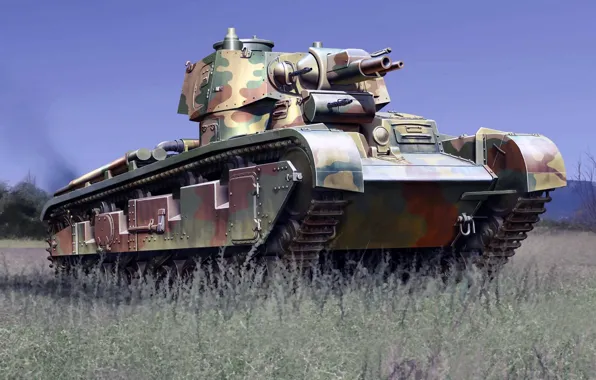 Picture figure, art, Panzerkampfwagen, New vehicle, Rheinmetall, experienced German medium tank, Nb.Fz., machine new construction