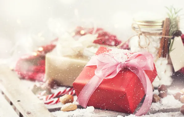 New Year, gifts, Christmas, Winter, wood, Xmas, Valeria Maksakova