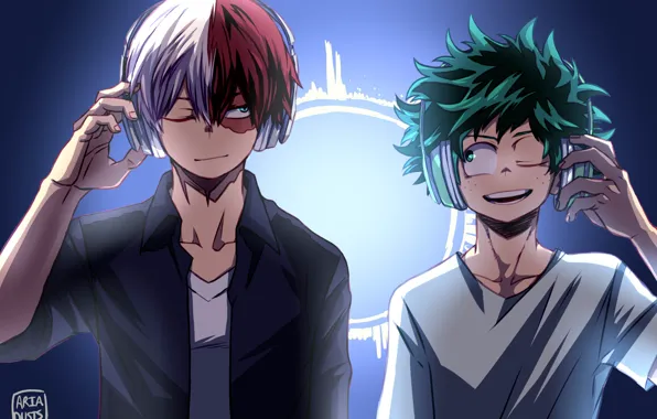 Anime, art, Boku no Hero Academy, My heroic academia