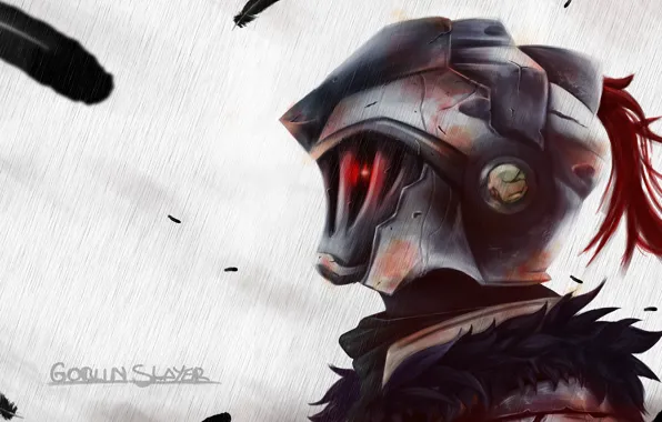Rain, armor, knight, Goblin Slayer