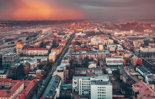 The city, Lithuania, Kaunas