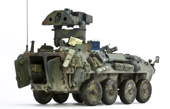 Machine, toy, rear view, combat, model, infantry, LAV-TUA
