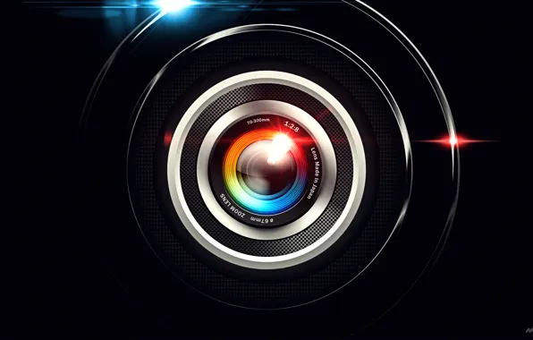 Picture colors, design, camera, abstraction, lens, optic, marin mocanu, streemdesign