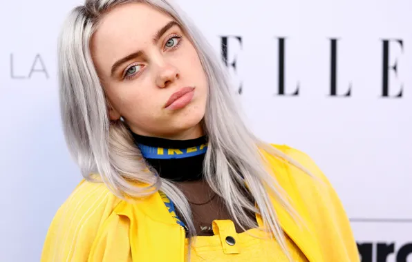 Hair, blonde, singer, singer, Billie Eilish, Billy Iles