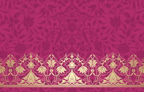 Picture Pattern, Pink Background, Texture