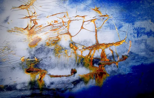 Background, wall, rust