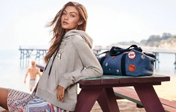 Picture summer, model, bag, Gigi Hadid