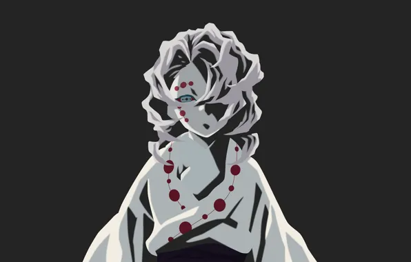 Picture Demon Slayer Kimetsu no Yaiba, The Blade Cleaves Demons, Rui