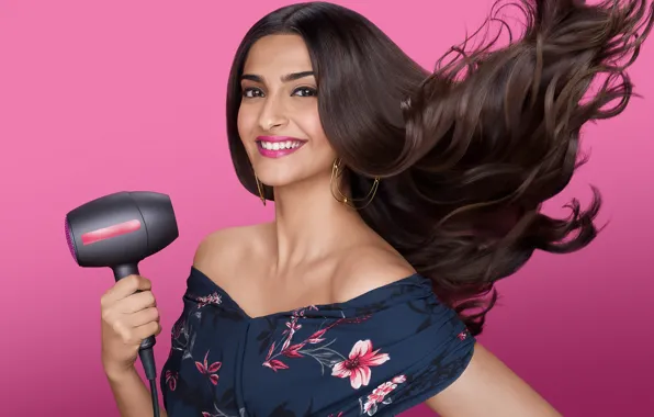 Eyes, smile, beautiful, lips, face, hair, brunette, pose