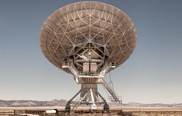 Desert, antenna, Astronomy Observatory, National Radio