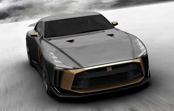 Picture Concept, Nissan, front view, 2018, ItalDesign, GT-R50