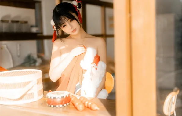 Ass, Asian, breast, asian, sakurai ningning