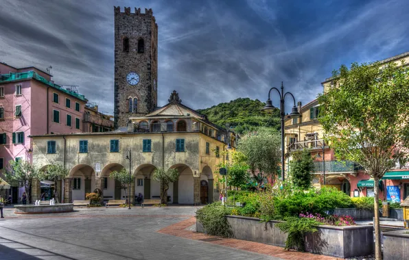 HDR, Italy, Liguria, Monterosso