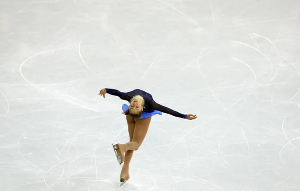 Picture ice, figure skating, RUSSIA, Olympic champion, Sochi 2014, Yulia Lipnitskaya, skater, Yulia Lipnitskaya