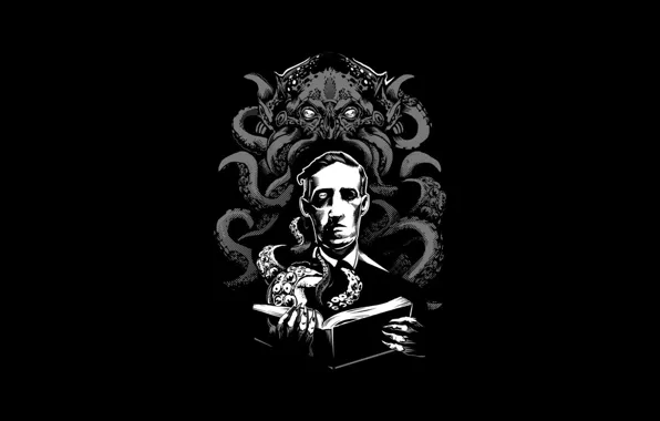 Picture Cthulhu, horror, Cthulhu, Howard Phillips Lovecraft, Necronomicon, Lovecraft, Howard Phillips Lovecraft, Necronomicon
