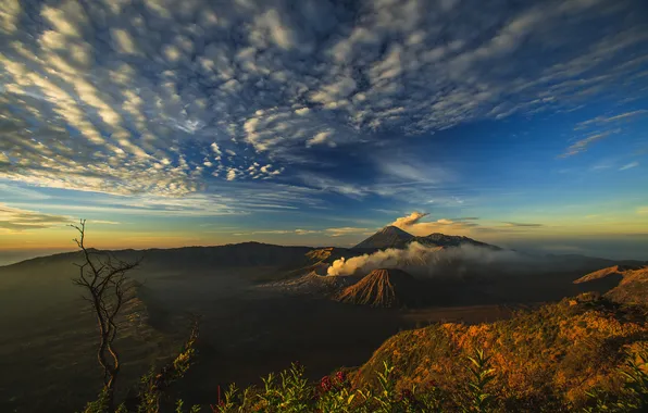 Picture island, the volcano, Indonesia, Bromo, Java