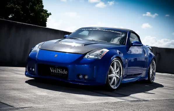 Tuning, Nissan, 350z, Nissan, veil side