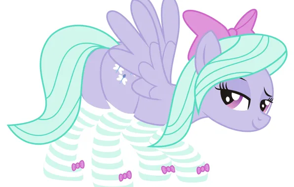 Look, pony, My Little Pony, striped stockings