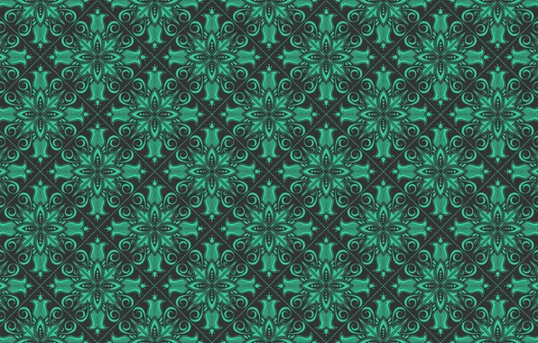 Flowers, background, pattern, ornament, vintage, ornament
