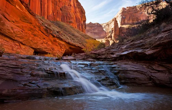 River, rocks, canyon