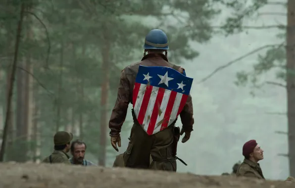 Hero, America, shield, USA, superhero, america, usa, Captain America