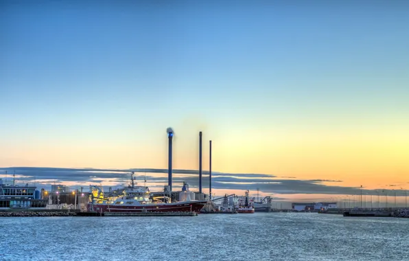 Picture the city, port, Skagen