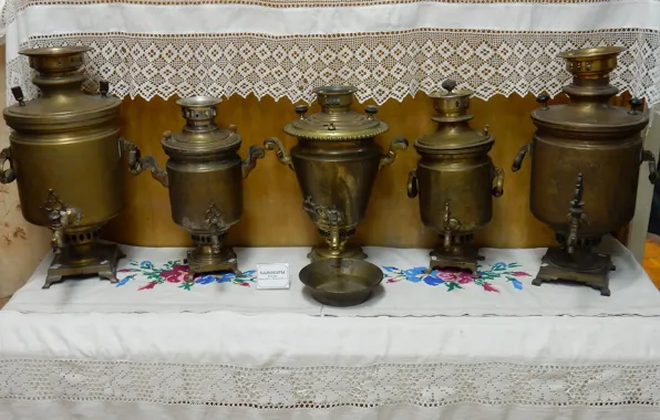 Widescreen, Wallpaper, wallpaper, Museum, samovar, widescreen, background, the Wallpapers