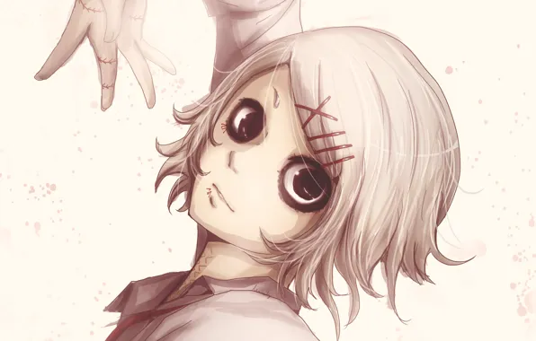 Look, boy, art, Anime, Anime, clips, Tokyo Ghoul, Tokyo To