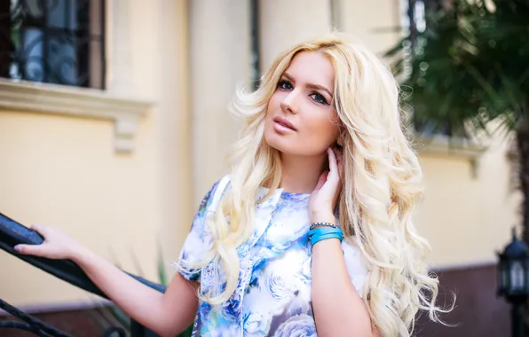 Summer, girl, face, hair, blonde, cutie