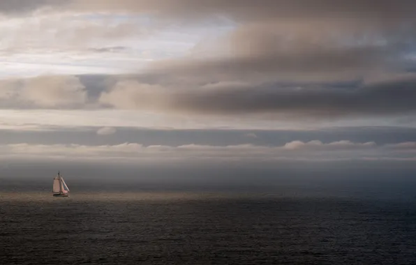 Picture sea, nature, sailboat