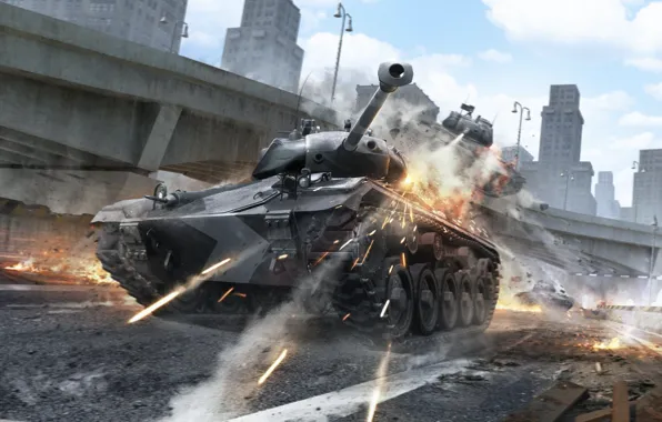 WoT, World of Tanks, World Of Tanks, Wargaming Net, Tank Race, Chaffee SPORT