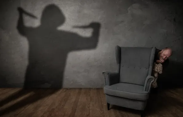 Fear, people, shadow