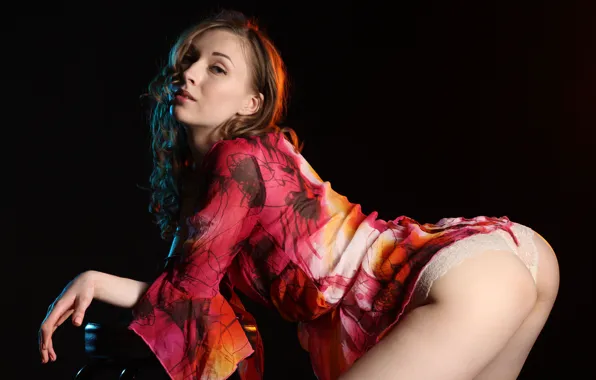 Ass, look, background, model, panties, Annett A, Karolina, Karina l