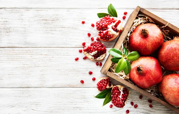 Box, grenades, pomegranate seeds, Olena Rudo
