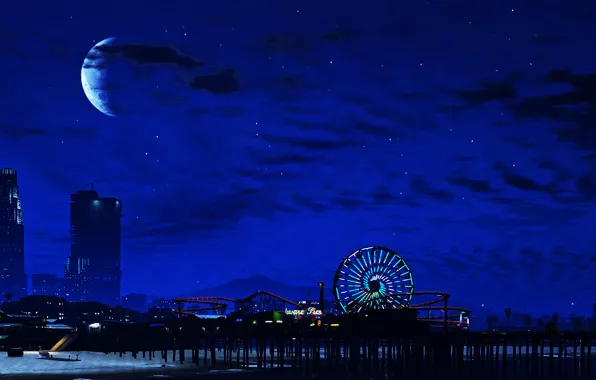 The Night in Los Santos - GTA V