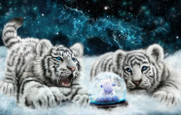 Picture horse, symbol, waiting, sheep, tiger