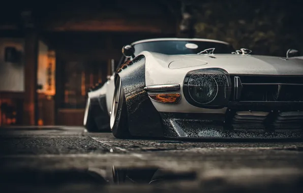 Auto, Machine, Toyota, Render, Rendering, 2000GT, Science Fiction, Khyzyl Saleem