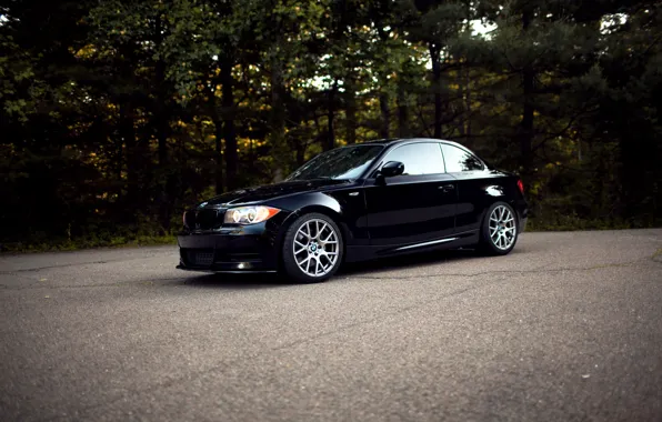 BMW, BMW, black, black, 135i, 1 series, 1 series