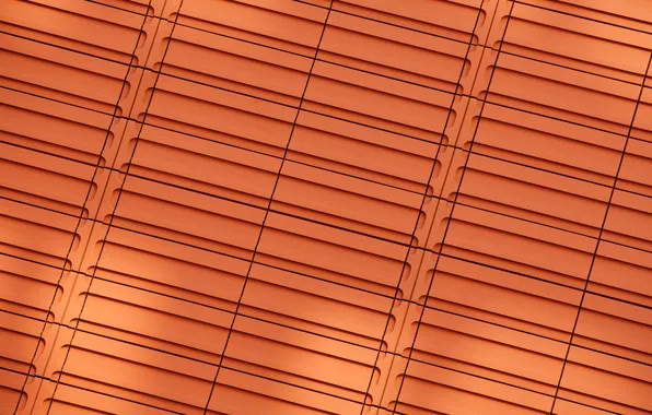 Picture red, pattern, lines, roof
