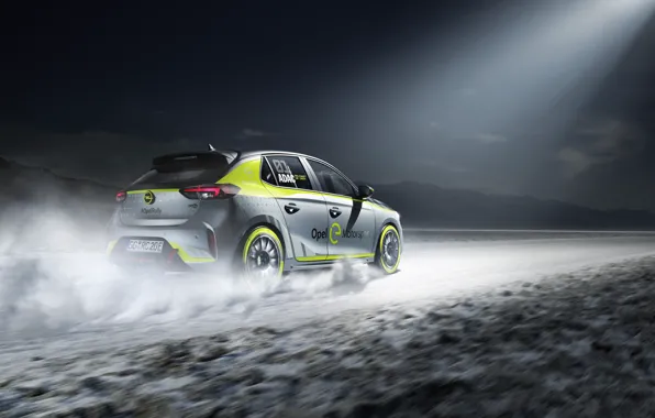 Picture Opel, Opel, Corsa, 2020, electric rally car, Corsa, rally electric car, Opel Corsa-e Rally