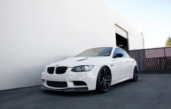 Picture BMW, White, E93, Alpine