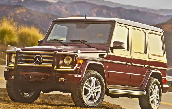 Mercedes-Benz, auto, wallpapers, suv, G 550