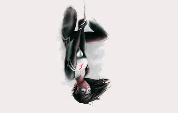 Girl, web, silk, costume, comics, marvel, MARVEL, Silk