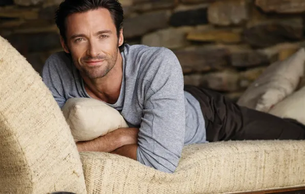 Look, actor, Hugh Jackman