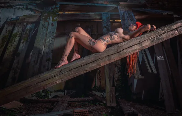 Chest, pose, model, Board, naked, body, makeup, figure