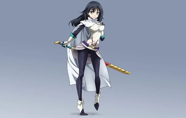 Picture About My Reincarnation In Slime, Tensei shitara Slime Datta Ken, background, sword, girl, That Time …