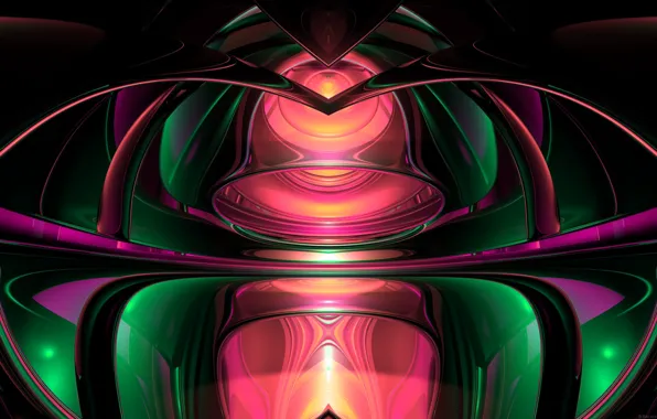 Fantasy, backlight, figure