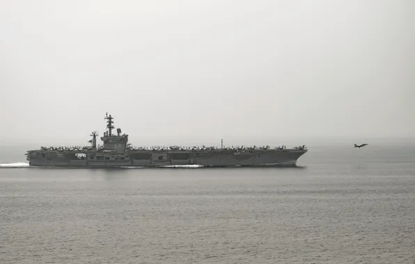 Weapons, army, Navy, FA-18C Hornet, USS Dwight. D. Eisenhower (CVN 69)