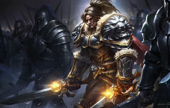 Figure, Warrior, Army, WOW, Blizzard, Art, WarCraft, Concept Art