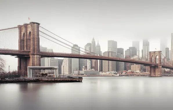 Manhattan, Brooklyn Bridge, Architecture